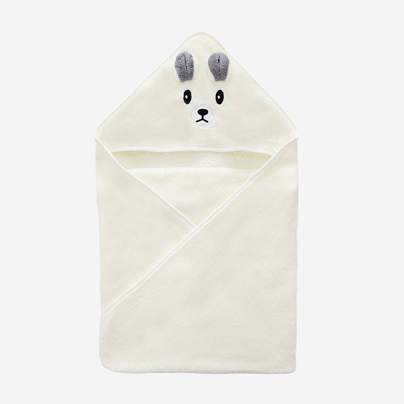 눈을 뜨다 작은 흰곰