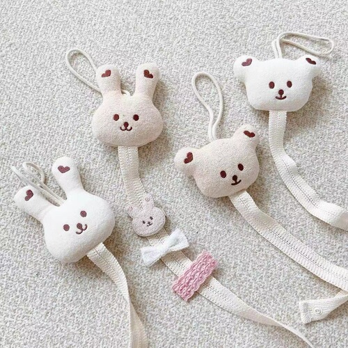 Korean same style children's hairpin storage belt, cartoon bear and rabbit hairpin storage belt, hair accessories hairpin storage belt