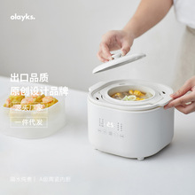 olayks立时电炖锅燕窝炖盅小号煲汤锅煮粥神器家用隔水电炖盅