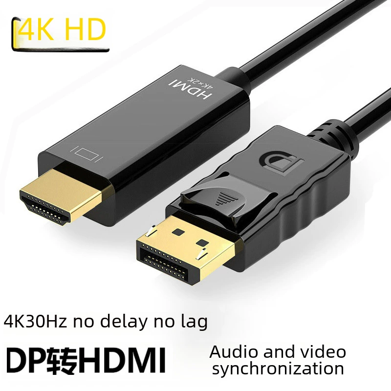 DISPLAYPORT высокое разрешение 4K кабель дисплей DP к HDMI