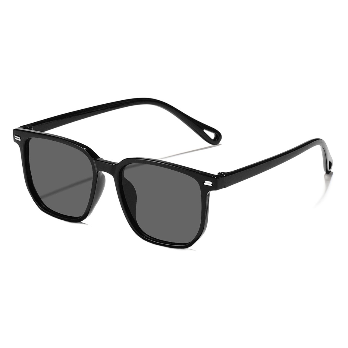 Los nuevos niños al por mayor estilo coreano cuadrado contraste color moda todo partido al aire libre UV a prueba de gafas de sol UV400