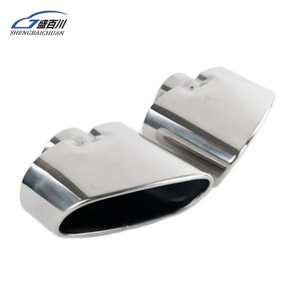 Exhaust pipe | Mouth Stainless Steel Titanium Black