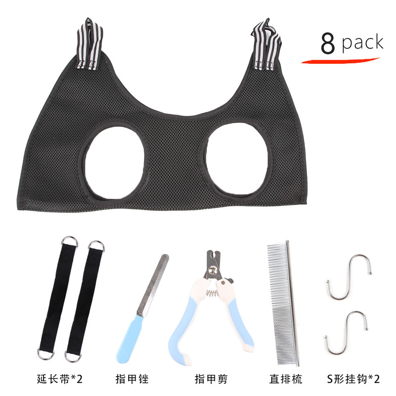 ペット美容ハンモック猫犬爪トリミング中小型猫犬美容ハンモックペット用品|undefined