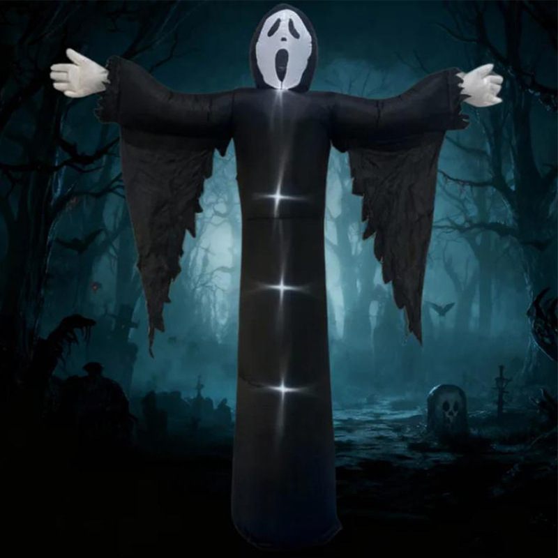 Transfronterizos para Amazon Halloween inflables 3.6 milímetros de lámparas negras de aire modelo de decoración extraña decoración creativa