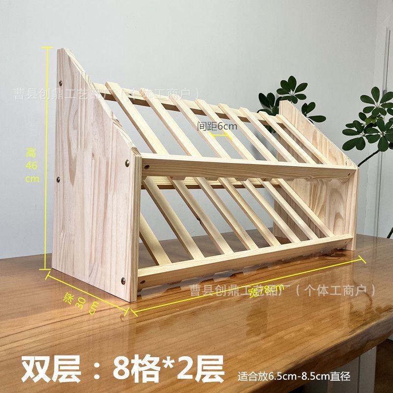 새로운 스타일 8개의 칸과 2개의 층이 있는 이중층 캔