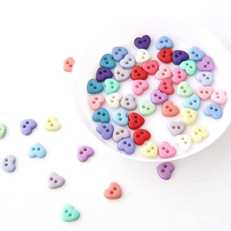 6mm High Quality Resin Mini Heart Buckle Bjd Baby Clothes Accessories Cotton Doll Button Doll Baby Clothes Button 6mm High Quality Resin Mini Heart Buckle Bjd Baby Clothes Accessories Cotton Doll Button Doll Baby Clothes Button