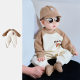 Spring and Autumn Newborn Cartoon Bear Long Sleeve Climbing Suit for Boys and Girls Baby Going Out