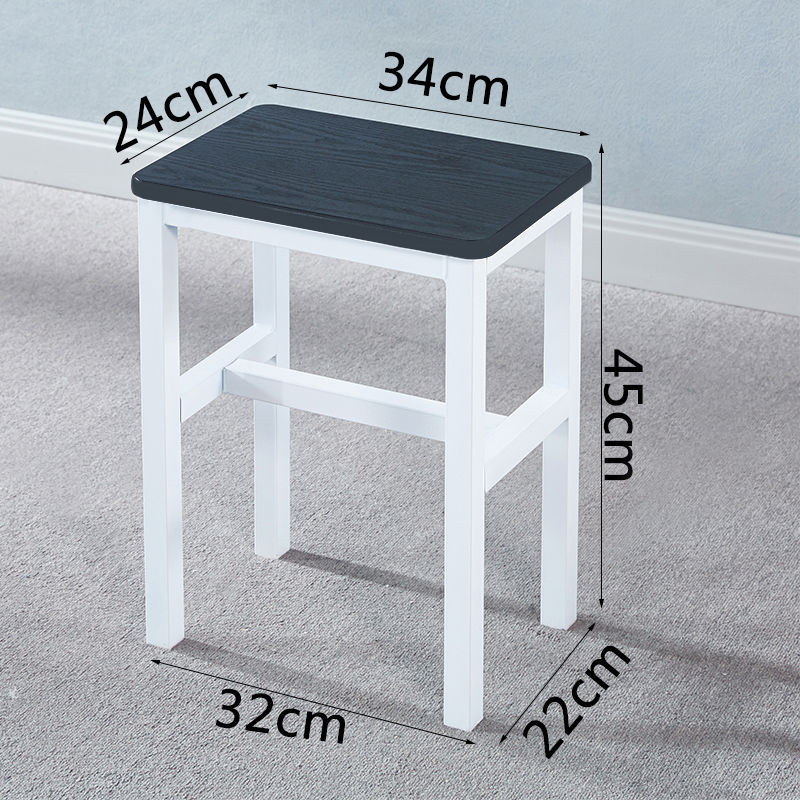 Taburetes de taller de fábrica gruesas taburetes cuadrados taburetes de comedor taburetes de dormitorio taburetes de entrenamiento taburetes de estudiantes taburetes de entrenamiento taburetes de hogar taburetes altos para adultos image 21