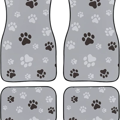 Avtomobil döşəmə paspasları — a generation of hair - car-floor-mats-19-3545-4868cm-two-pairs-of-a-total-of-four-pieces