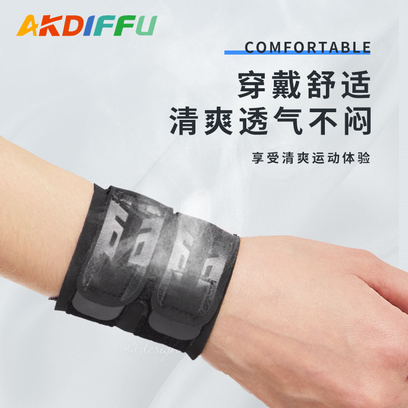 Deportes pulsera nueva muñeca protector tendón vaina esguince fitness ligero transpirable presión correa de muñeca bádminton baloncesto protección