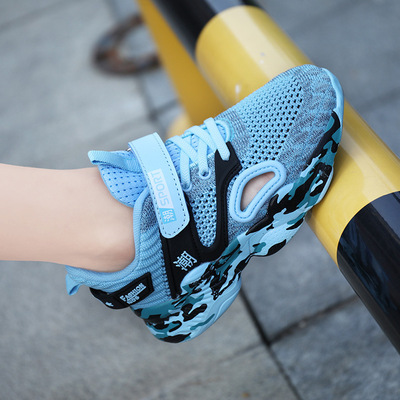 厂家直销儿童单网运动鞋镂空洞洞鞋春夏男童休闲鞋2021新款框子鞋