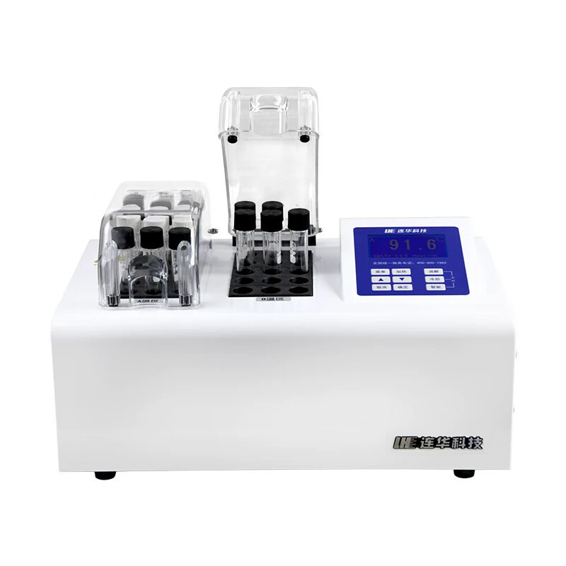 Технология Lianhua 5B-1B(V8) с двойной температурной зоной, интеллектуальный инструмент для переваривания всего фосфора, устройство для переваривания трески с 30 отверстиями