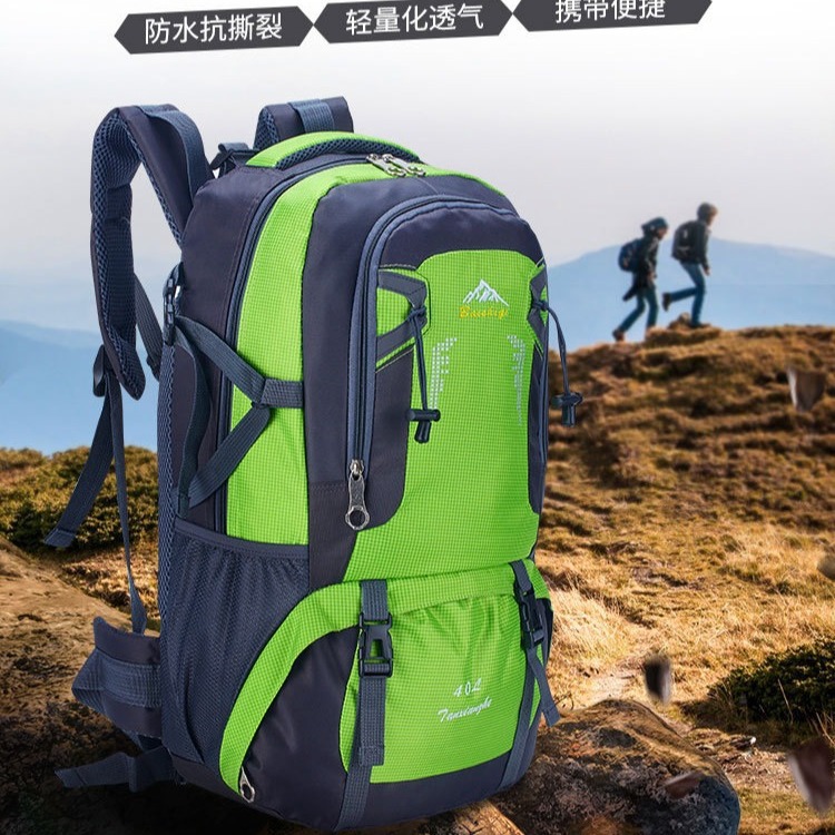 Cross-border Backpack Large Capacity Mountaineering Backpack 60L 40L Travel Bag Wholesale Outdoor Travel Luggage Bag