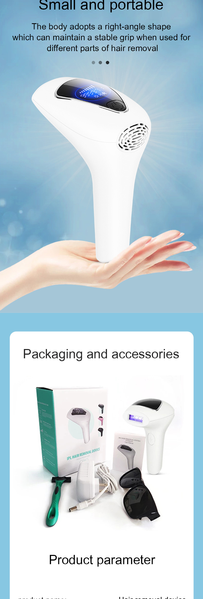 Permanent Hair Removal Device For Home Use With Flashes System_voghion.com