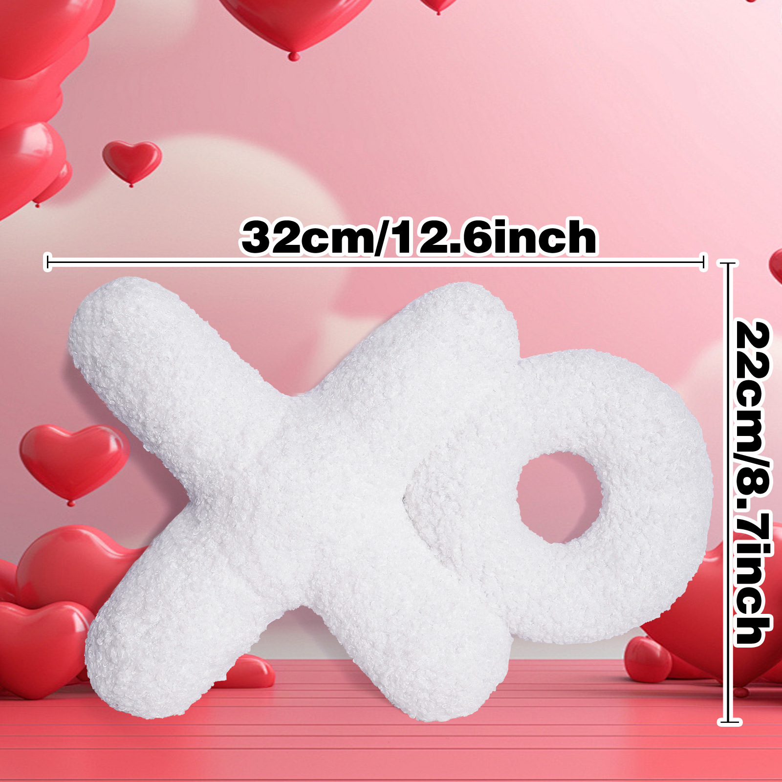 Nuevos productos transfronterizos creativos AMOR almohada Decoración del hogar Día de San Valentín letras almohada adornos almohada