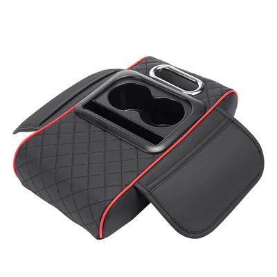 Armrest box pad, armrest box booster pad central