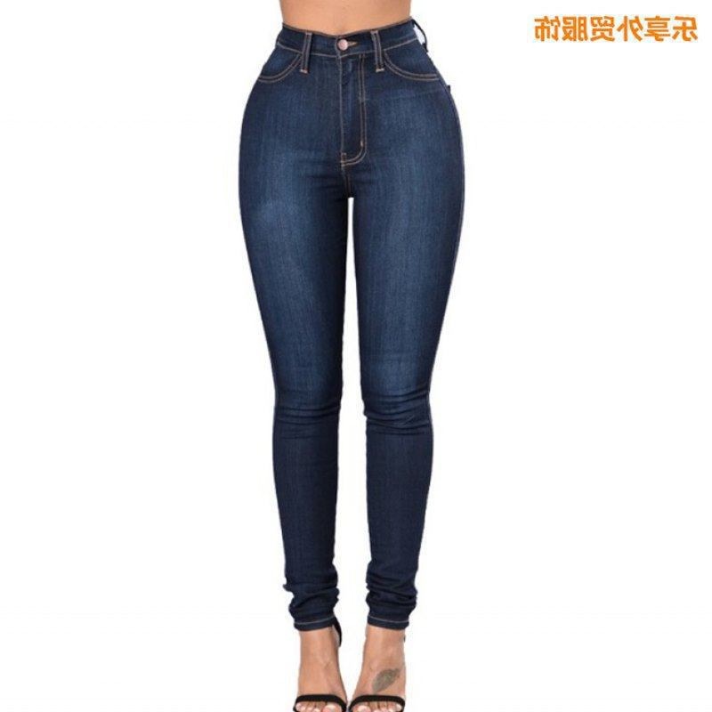 Women big size sexy jeans lady High Wais...