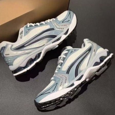 Kayano14 Men and Women Retro Running Shoes Breathable Sports Shoes Men's Shoes Silver Lovers Running Shoes K14 Kayano14 Men and Women Retro Running Shoes Breathable Sports Shoes Men's Shoes Silver Lovers Running Shoes K14
