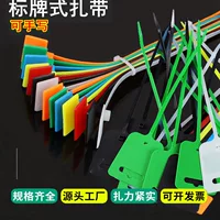 Цветная нейлоновая этикетка Галстук этикетка производители галстуков оптом увеличение пояса бренд галстук ремень пластиковый цветок отверстие знак