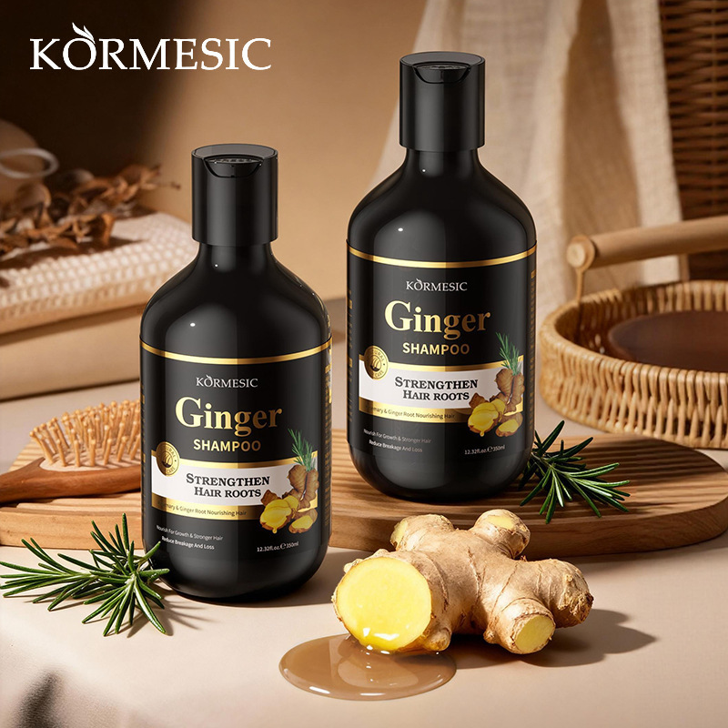 Cross-Border Kormesic Rosemary & Ginger Root Hair Care Shampoo Hair Care Foreign Trade Manufacturer Wholesale Cross-Border Kormesic Rosemary & Ginger Root Hair Care Shampoo Hair Care Foreign Trade Manufacturer Wholesale