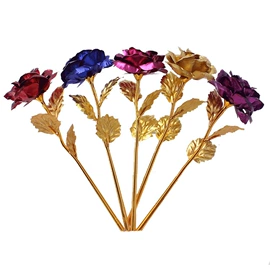 鲜花花艺制品;金箔花;永生花