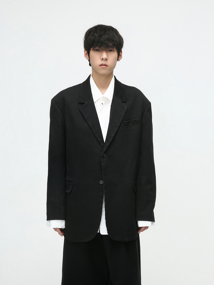 Mtlclothes ropa de Hombre | 2023 otoño nuevo estilo coreano ligero estilo maduro de alto grado traje casual suelto traje