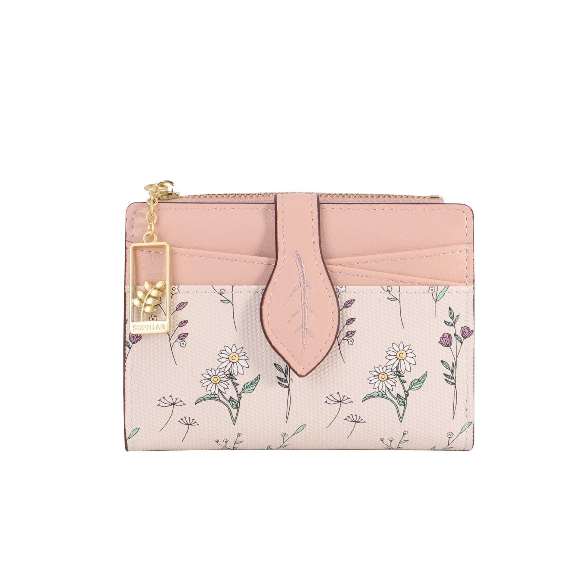 Cartera personalizada de cuero PU del sudeste asiático para mujer, bolso de tarjeta de sentido premium, monedero para mujer, bolso de mensajero de un solo hombro para teléfono móvil