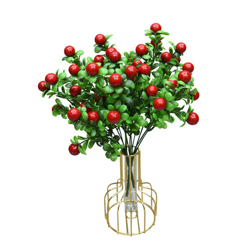 Wholesale artificial plants, artificial fruits, wealth fruit, auspicious fruit home decoration flower arrangement factory supply