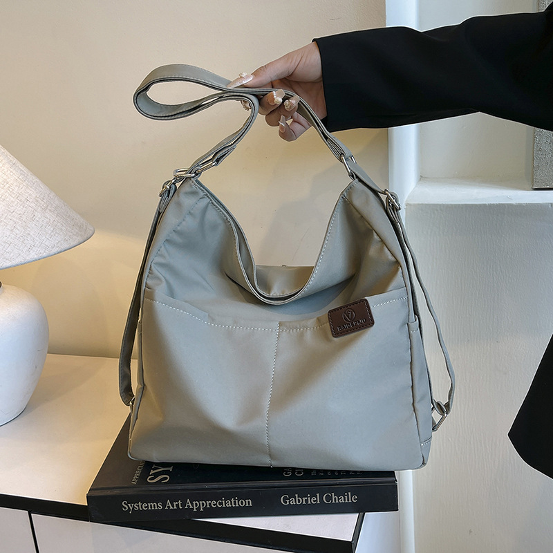 Trendy Casual Large-Capacity Tote Bag Cross-Border New Japanese Simple Handbag Shoulder Bag Three-Way Versatile Backpack Trendy Casual Large-Capacity Tote Bag Cross-Border New Japanese Simple Handbag Shoulder Bag Three-Way Versatile Backpack