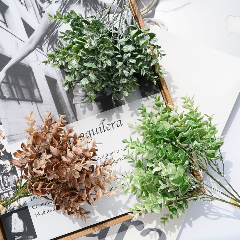 Eucalyptus Ins-Style Plant Wall Accessories, Artificial Flowers, Fake Flowers, Green Plants Wholesale, Wedding Decoration Crafts Eucalyptus Ins-Style Plant Wall Accessories, Artificial Flowers, Fake Flowers, Green Plants Wholesale, Wedding Decoration Crafts