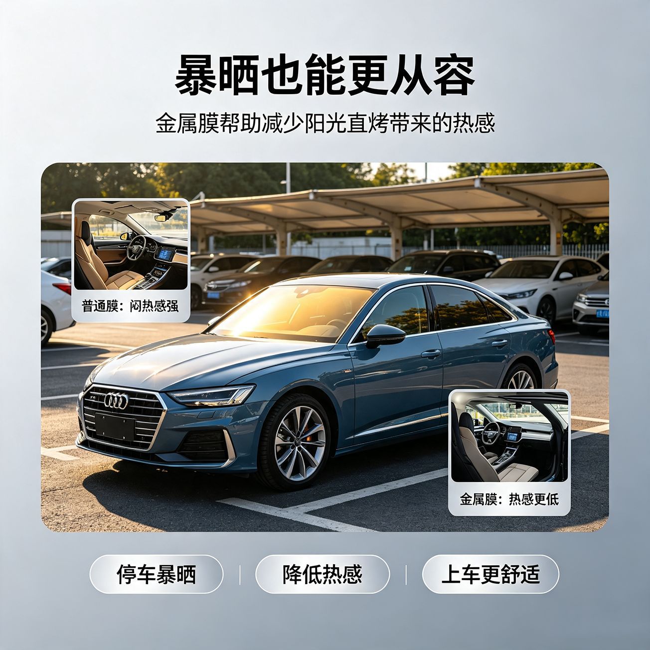 Car window film, heat insulation film, explosion-proof film, privacy film, sun film, front windshield film, car window covering film