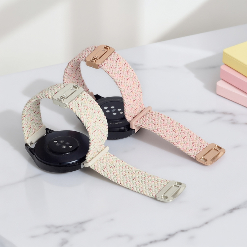 Suitable for Amazfit Bip 6/5 Watch Strap Magnetic Woven Gtr 4/Active 3 Fashionable Breathable Watch Strap