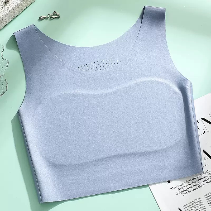 Los pechos grandes muestran ropa interior de corsé pequeño para mujer, talla grande sin costuras les súper plano, artefacto de pecho guapo t invisible chaleco anti-golpes