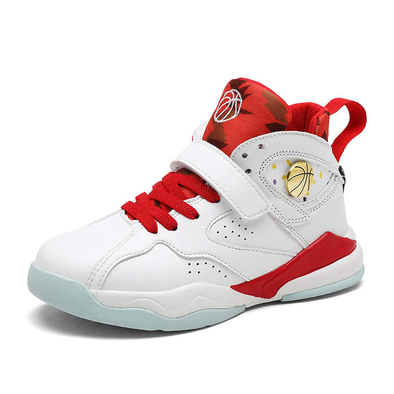 Children's basketball sports boys' middle-aged and old children's casual training shoes, soft soles, anti slip_voghion.com