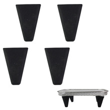 空气炸锅配件脱水架硅胶角缓冲垫高脚硅胶套可洗碗机清洗垫