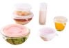 Store wholesale foreign trade luminous film retaining silicone Six -piece lid stretch bowl lid to seal the film