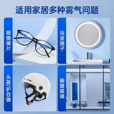 rearview mirror water repellent, Glass agent