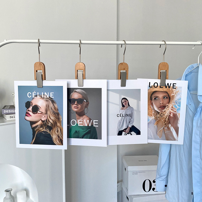 Props, English Character Cards, Model Holding Clothing, Store Decoration, Photography Background, Id Photo, Street Style Shooting