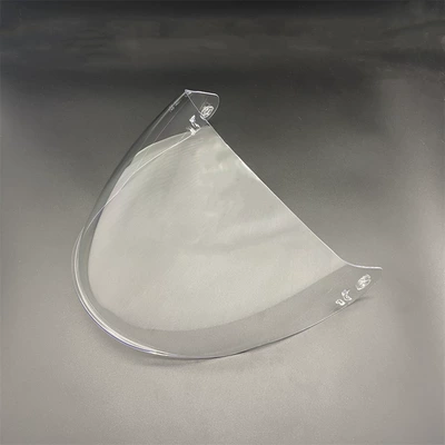 Of608 Helmet Lens Is Sun-Proof and Uv-Resistant, Motorcycle Three-Quarter Helmet Reinforced Electroplated Mirror Surface (Dəbilqə (Kaska) aksesuarları) - of608-transparent