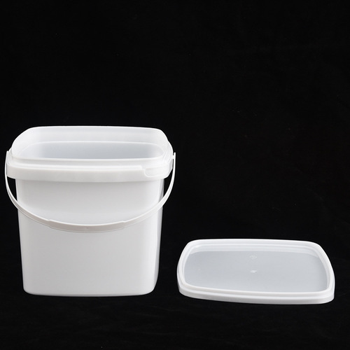 Factory sales wholesale square barrel transparent plastic barrel packaging barrel portable round barrel food small barrel chemical barrel pp with lid
