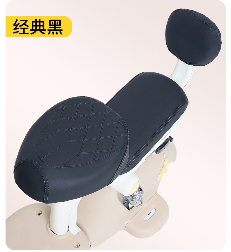 Waterproof Electric Scooter Seat Cover for Yadea, Aima, Xiaodao, Tailing Small Electric Bikes, Universal Leather Protection for All Seasons