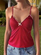 H 84530 Y2K hottie sexy cami vest Y2K �����Ըе���С����