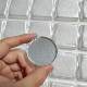 Round ware aluminum iron plate lipstick DIY red plate tinplate plate packaging homemade eye shadow packaging box tool color