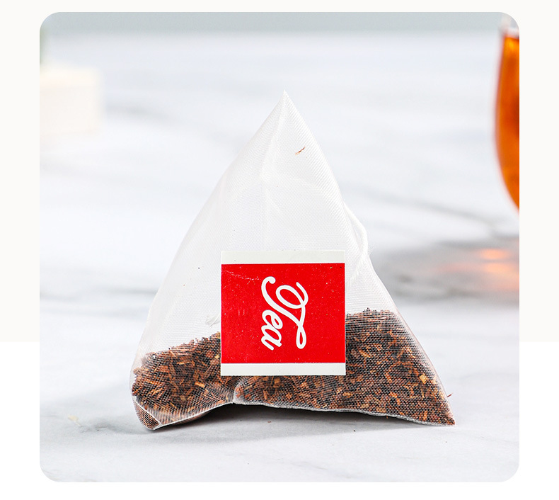 Rooibos Tea South African Aspalathus linearis Triangle Tea Bags 45g 15 Count Caffeine Free Herbal Tea preparation