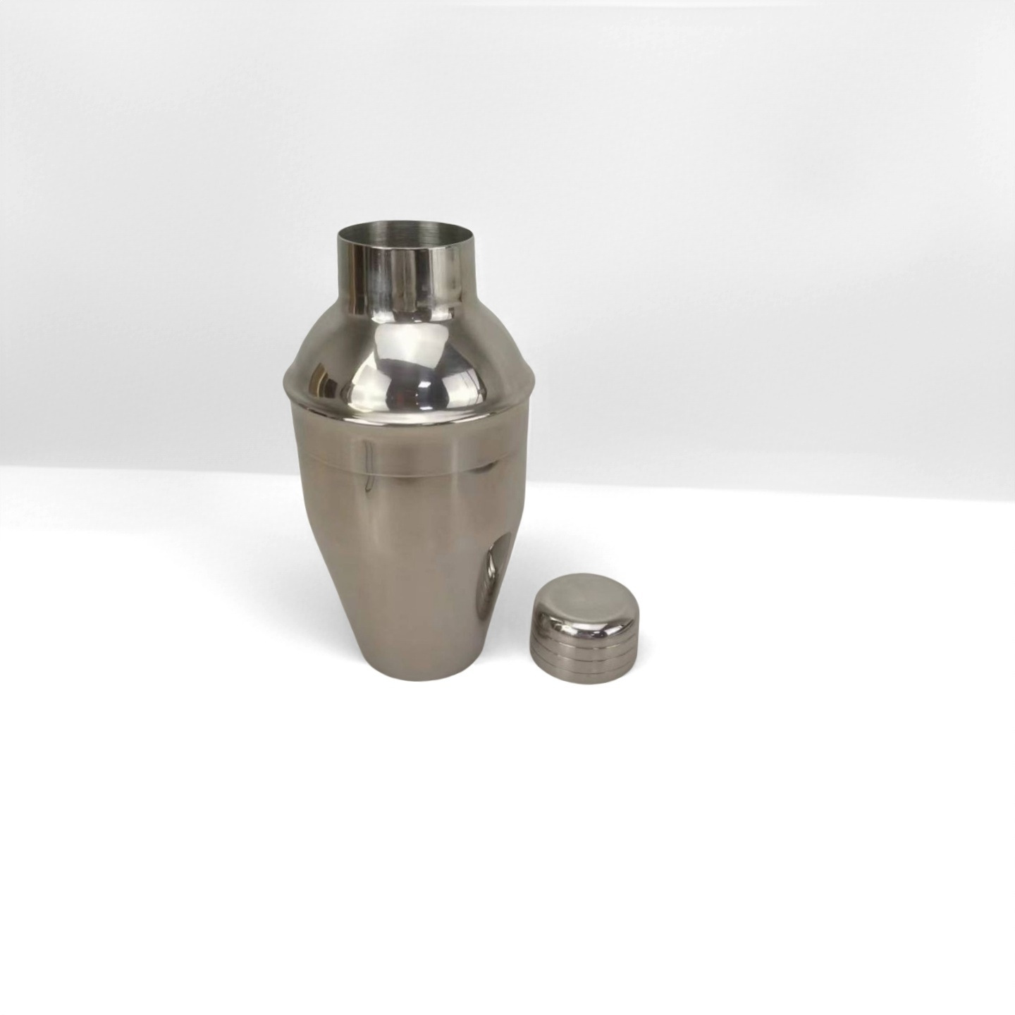 Suministro de acero inoxidable agitador 250ml Shaker