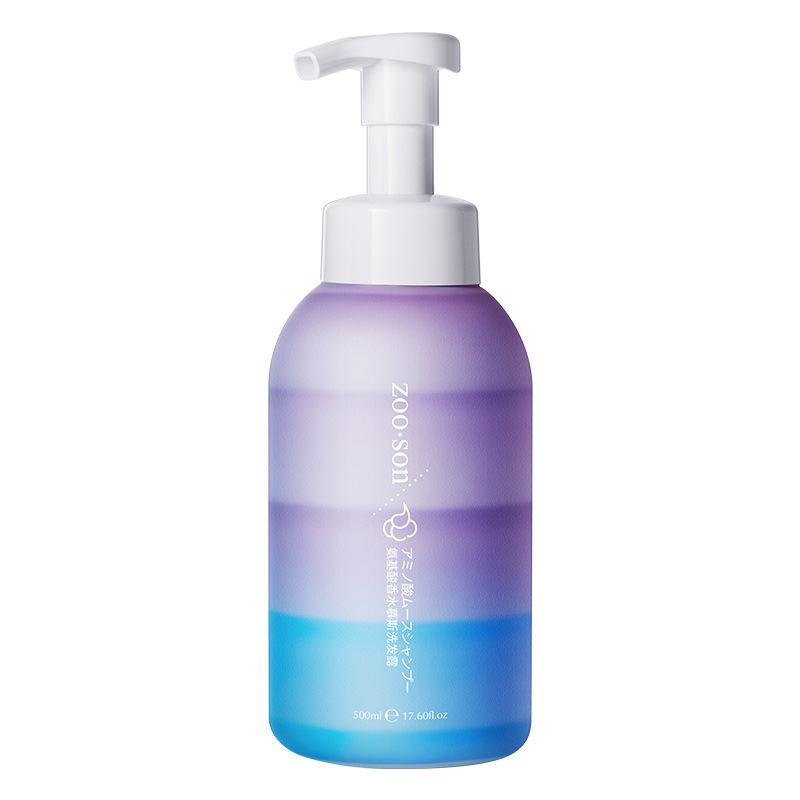 Fragancia izquierda Aminoácido Perfume Mousse Champú Limpieza profunda, fragancia refrescante, mejora el frizz Champú al por mayor