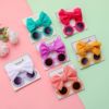 Children's sunglasses suitable for men and women, set, glasses, headband, accessory, flowered, European style