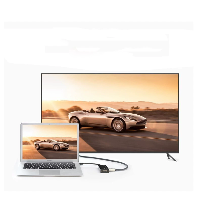 MINI DP к DVI HDMI VGA HD видеокодовая линия конвертации подходящая для ноутбука Apple переключатель
