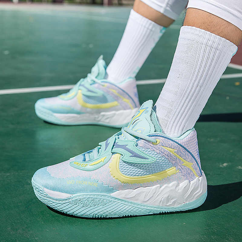 Youth Cushioning, Wear-Resistant, Non-Slip Practical Basketball Shoes for Men and Women, Versatile Personalized Velcro Trendy Mandarin Duck Sports Shoes Youth Cushioning, Wear-Resistant, Non-Slip Practical Basketball Shoes for Men and Women, Versatile Personalized Velcro Trendy Mandarin Duck Sports Shoes