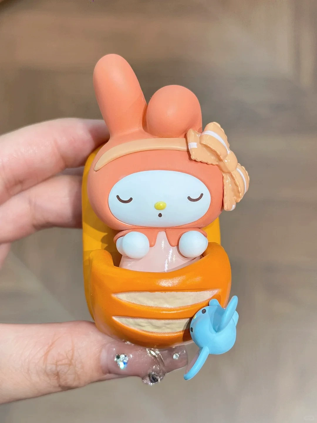 Мингчуансйй Оноин Санрио серия Happy Baking Фигурка Слепая коробка Трендовый котик уродливая рыбка украшение подарок